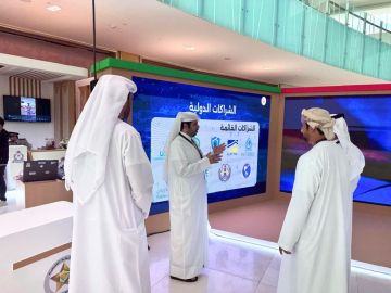 جهاز الشرطة الخليجية يشارك في المعرض الأمني المصاحب لتمرين أمن الخليج العربي 4