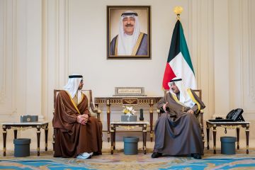 ولي عهد الكويت يبحث مع عبدالله بن زايد مسارات التعاون الثنائي ولي عهد الكويت يبحث مع عبدالله بن زايد مسارات التعاون الثنائي