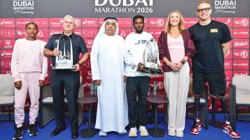 كوكبة عالمية تشعل سباق  اليوبيل الفضي  لماراثون دبي