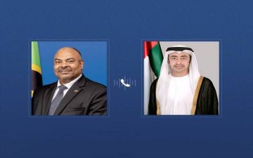 الإمارات وتنزانيا تبحثان تعزيز التعاون المشترك والتطورات الإقليمية والدولية الإمارات وتنزانيا تبحثان تعزيز التعاون المشترك والتطورات الإقليمية والدولية