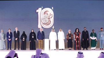 منصور بن محمد: اللغة العربية ركيزة أساسية لهويتنا الوطنية وإرثنا الحضاري منصور بن محمد: اللغة العربية ركيزة أساسية لهويتنا الوطنية وإرثنا الحضاري