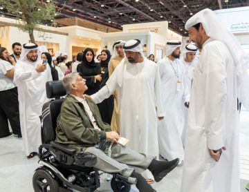 أحمد بن سعيد يفتتح الدورة الثامنة من معرض إكسبو أصحاب الهمم الدولي أحمد بن سعيد يفتتح الدورة الثامنة من معرض إكسبو أصحاب الهمم الدولي