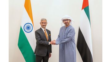 عبدالله بن زايد يستقبل وزير خارجية الهند ويبحثان العلاقات الاستراتيجية بين البلدين عبدالله بن زايد يستقبل وزير خارجية الهند ويبحثان العلاقات الاستراتيجية بين البلدين