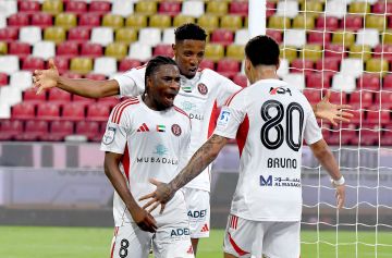 الجزيرة يكتب الانتصار الـ5 على التوالي بثلاثية في شباك خورفكان