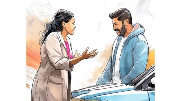 سائق يصدم سيارة.. برخصة قيادة و ملكية و تأمين منتهية الصلاحية