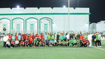 فريق عنتر حسين يحرز لقب بطولة نادي دبا الحصن الرمضانية