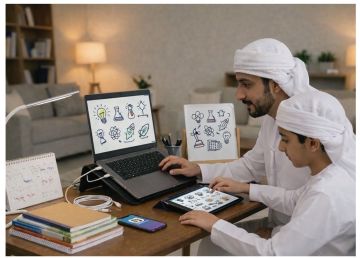  التربية ترسم بيئة التعلم من المنزل.. أدوات تحول البيت إلى فصل دراسي متكامل