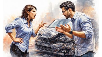 30 ألف درهم تعويضا لامرأة عن سبها وإتلاف مركبتها