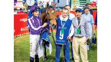 «عزيزي» ترعى سباق «القوز سبرينت» في كأس دبي العالمي بـ 1.5 مليون دولار