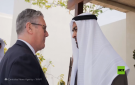 محمد بن زايد آل نهيان يستقبل رئيس الوزراء البريطاني في أبو ظبي