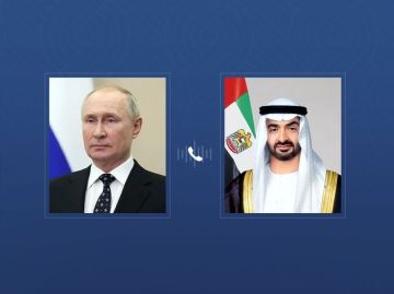 رئيس الدولة يتلقى اتصالا هاتفيا من الرئيس الروسي