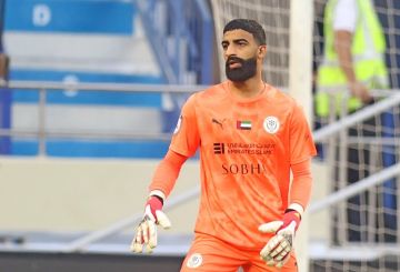النصر يجدد عقد الحارس أحمد شامبيه حتى 2028