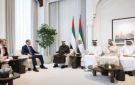 رئيس الإمارات يستقبل النائب الأول لرئيس مجلس الوزراء الروسي