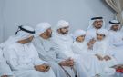 حمدان بن محمد يقدم واجب العزاء في وفاة حاضر جمعه المهيري - ae