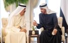 رئيس الدولة يستقبل حاكم أم القيوين وولي عهده - ae