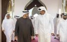 رئيس الإمارات وأمير قطر يبحثان العلاقات الثنائية وتطورات الأوضاع الإقليمية