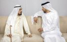 محمد بن راشد يقدم واجب العزاء في وفاة حاضر جمعة المهيري - ae