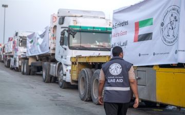 الإمارات تخصص مساعدات جديدة لدعم قطاع غزة الإمارات تخصص مساعدات جديدة لدعم قطاع غزة