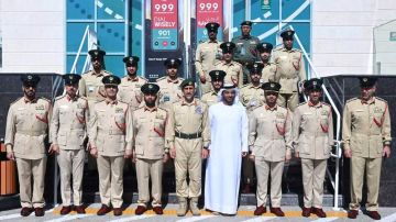 98.9 نسبة التغطية الأمنية في مركز شرطة الفقع بدبي 98.9 نسبة التغطية الأمنية في مركز شرطة الفقع بدبي