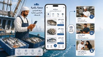  منصة رقمية لبيع الأسماك من الصيادين إلى المشترين مباشرة بلا وسطاء
