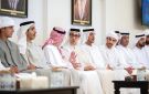 منصور بن زايد يعزي في وفاة محمود أحمد القيسية - ae