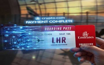 طيران الإمارات تطلق خدمة Crypto.com Pay دعما لاستراتيجية دبي اللانقدية