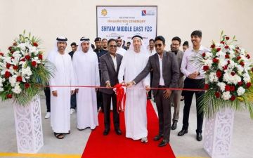 مجموعة شايم ستيل تدشن أعمالها في حرة الحمرية بالشارقة مجموعة شايم ستيل تدشن أعمالها في حرة الحمرية بالشارقة