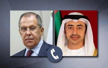وزيرا خارجية روسيا والإمارات يبحثان التطورات الإقليمية وتعزيز الشراكة الاستراتيجية بين البلدين وزيرا خارجية روسيا والإمارات يبحثان التطورات الإقليمية وتعزيز الشراكة الاستراتيجية بين البلدين