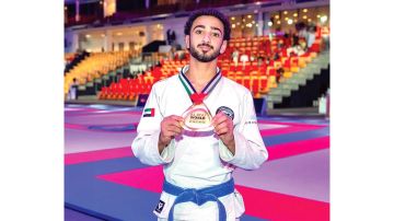 سيف خالد: «ذهبية العالم» للجوجيتسو أجمل لحظة في حياتي
