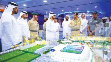  شرطة دبي  و دبي الرياضي  يتفقدان جاهزية الملاعب للموسم الجديد