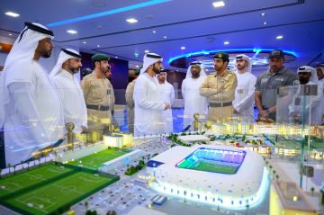  شرطة دبي  و دبي الرياضي  يتفقدان جاهزية الملاعب للموسم الجديد