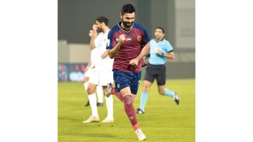 خريبين يطارد نادي الـ 100.. هدف واحد يضعه بين كبار هدافي الدوري