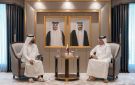 أمير قطر يتلقى رسالة خطية من رئيس الإمارات