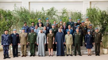 رئيس الدولة: ترسيخ أسباب الأمن والاستقرار ركيزة لتحقيق التنمية في أي مكان بالعالم