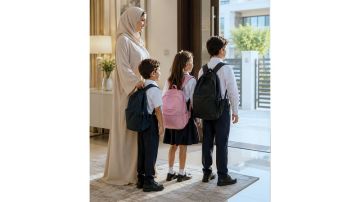 أمهات يودعن العطلة الصيفية لطلاب المدارس: عمل بدوام كامل أمهات يودعن العطلة الصيفية لطلاب المدارس: عمل بدوام كامل