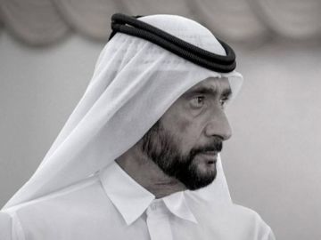 ديوان حاكم الفجيرة ينعى الشيخ أحمد بن راشد آل مكتوم