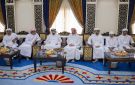 أحمد بن محمد يقدم واجب العزاء في وفاة سهيل مبارك الكتبي