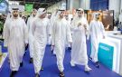 محمد بن راشد بن محمد يزور سوق السفر العربي - ae