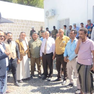 بعثة أممية تسلم مركز الصليحي الصحي للسلطة المحلية في تعز