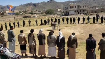 صنعاء .. فعالية ووقفة بمديرية جحانة بالذكرى الثانية لعملية طوفان الأقصى صنعاء .. فعالية ووقفة بمديرية جحانة بالذكرى الثانية لعملية طوفان الأقصى