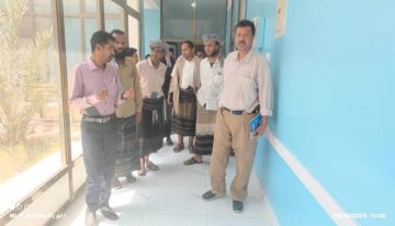 مدير عام رضوم يثمن جهود المحافظ والإمارات في تطوير مستشفى رضوم العام