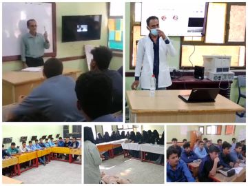 استمرار التدريب والتأهيل في ثانوية الشهيد سعيد عبدالمحسن ومعهد يهر . استمرار التدريب والتأهيل في ثانوية الشهيد سعيد عبدالمحسن ومعهد يهر .