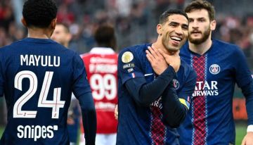 في 10 دقائق.. حكيمي يعيد باريس لقمة الدوري الفرنسي في 10 دقائق.. حكيمي يعيد باريس لقمة الدوري الفرنسي