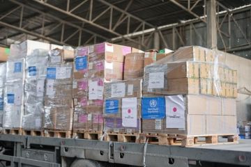 الصحة العالمية : ترسل إمدادات طبية لقطاع غزة