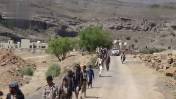 مسيران راجلان في محافظة صنعاء بالذكرى الثانية لعملية طوفان الأقصى