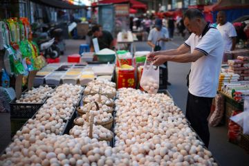 تراجع أسعار السلع الاستهلاكية في الصين تراجع أسعار السلع الاستهلاكية في الصين