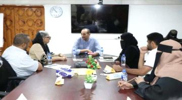 باخبيرة يناقش مع مديرة مكتب اليونيسيف التدخلات في قطاعي المياه والصرف الصحي