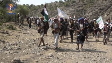 إب.. عرض لخريجي دورات طوفان الأقصى من عزل مديرية القفر