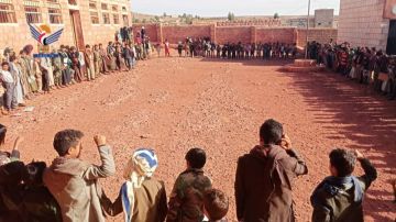 وقفات بمدارس المحويت تضامنية مع فلسطين وإحياء للسابع من أكتوبر