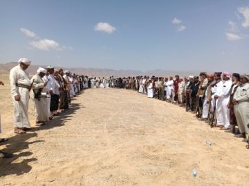 قبيلة بن محامد في المهرة تناقش حكما لـجزائية حضرموت بإعدام 14 مواطنا قبيلة بن محامد في المهرة تناقش حكما لـجزائية حضرموت بإعدام 14 مواطنا
